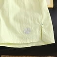 thumbnail image 6 of LJEFF Girls Elastic Waist Shorts, 4-Way Stretch Quick Dry Lightweight High Waist Shorts for Kids Yellow Size 10 Years, 6 of 8
