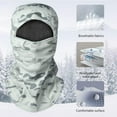 thumbnail image 4 of Camo Winter Neck Warmer Gaiter Fleece Neck Cover Cotton Balaclava Windproof Face Cover Mask for Women Men, 4 of 5