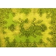 thumbnail image 1 of Ahgly Company Indoor Rectangle Medallion Yellow Traditional Area Rugs, 8' x 10', 1 of 4