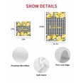 thumbnail image 7 of Yellow Lemons Kitchen Dish Towels for Drying Dishes Set of 3, Summer Fruits Leaves Botanical Buffalo Plaid Waffle Weave Microfiber Hand Tea Bathroom Towels Quick Dry & Absorbent Towel 15.7x23.6, 7 of 7