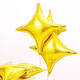 thumbnail image 3 of Paquete de 35 globos de aluminio con estrellas de helio, globo plateado de 33,3 cm con forma de estrella de cuatro puntas para decoración de fiestas, 3 of 5