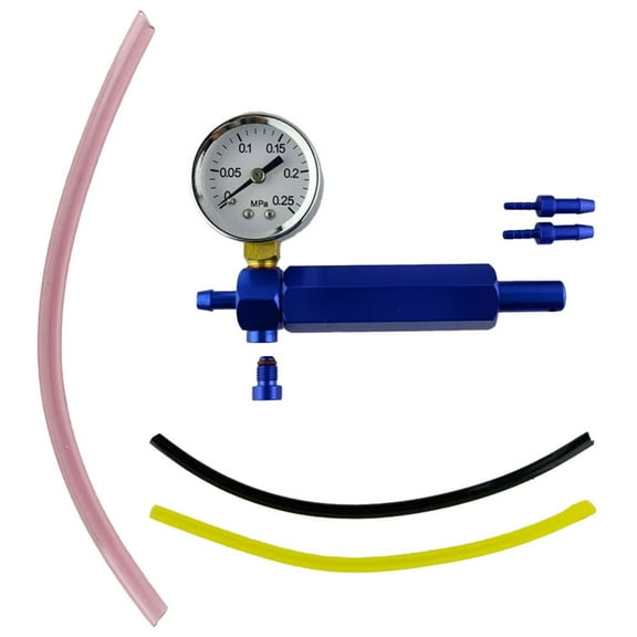 Leak Testing Tool Carburetor Pressure Gauge with a Range of Up to 15 PSI for Models like For 5721 & For 705020