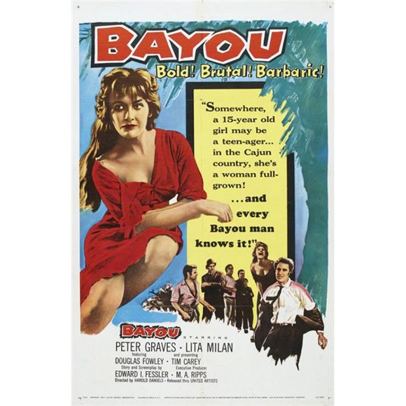Posterazzi MOVAI2263 Bayou Movie Poster - 27 x 40 in.