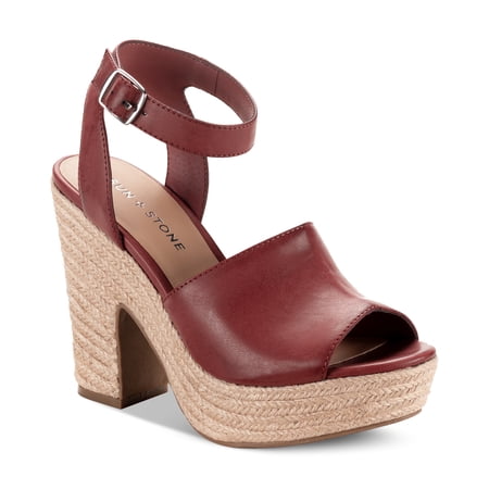 Sun Stone Fey Espadrille Dress Sandals Cherry 6M