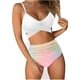 thumbnail image 1 of Conjunto de bikini a la moda para mujer, traje de baño de dos piezas con estampado de tirantes, traje de baño, ropa de playa Fridja  nalpqowj53784, 1 of 5