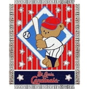 Northwest Saint Louis Cardinals St. Baby Blanket Jacquard Woven Throw