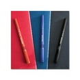 thumbnail image 5 of Write Bros. Grip Ballpoint Pen Medium, 1 mm, Blue Ink/Barrel, Dozen, 5 of 6