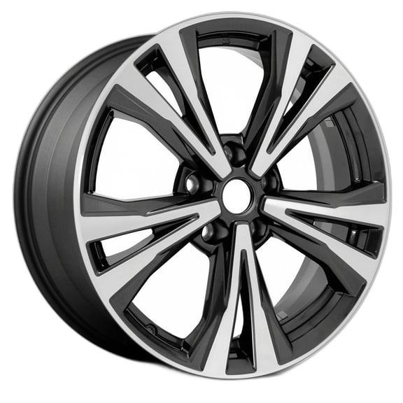 2017-2020 Nissan Rogue New 18" Machined Charcoal Replacement Wheel Rim