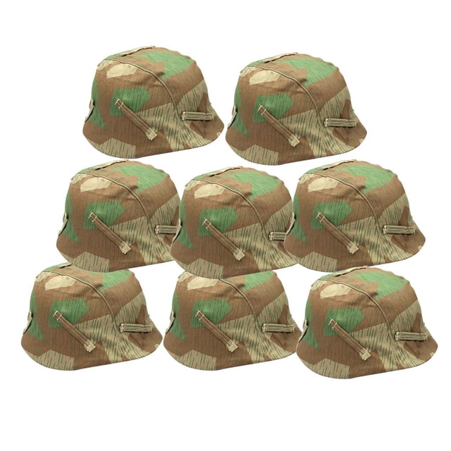 8x Cubierta de Casco Splinter Terrenos Exterior Árbol Roca Tree Talla Escalada Deporte Zulema Cubierta del casco de Camo