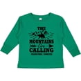 thumbnail image 3 of Inktastic Pigeon Forge Tennessee The Mountains Are Calling Boys or Girls Long Sleeve Toddler T-Shirt, 3 of 5