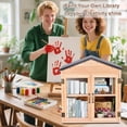 thumbnail image 5 of Outdoor Literature Exchange Box 20x14x19in, DIY Wooden Book Storage Cabinet, Free Library Kit for Community Book Sharing, 5 of 9