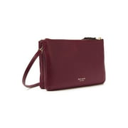 Kate Spade New York Polly Medium Pebble Leather Wristlet Merlot