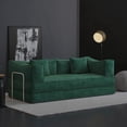 thumbnail image 5 of Modern Minimalist Fabric 78.8 inch Modular Sofa with Armrests and Convertible Function, 5 of 11