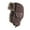 Coffee, variant on Unisex Winter Hat Thickened Velvet Lined Ear Fuzzy Windoroof Buckle Fasten Heat Retention Outdoor Skiing Skating Snowboarding Lei Feng Hat