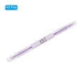 thumbnail image 3 of Unique Bargains Highlighter Pen, Double Ended, Broad and Fine Point, Purple, 10 Pack, 3 of 6