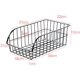 thumbnail image 3 of Organizador de mesa para gabinetes de cocina de hierro, cesta de almacenamiento perforada de metal, suministros duraderos (negro), 3 of 5