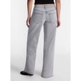 thumbnail image 3 of No Boundaries Mid Rise Baggy Jeans, 29", 31", 33" Inseams, Women's Sizes 00-24W, 3 of 5