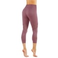 thumbnail image 2 of CodeFit Yoga Dry-Fit Latest Seamless 7/8 Length Leggings with Laser Cut Mesh For Workout or Casual Wear, 2 of 3