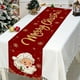 thumbnail image 1 of Eoozwa Christmas Tablecloth 72.74 Inches Long Nylon Material with Festive Patterns for Holiday Dining Decor Washable Design, 1 of 5