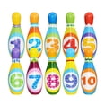 thumbnail image 2 of Bowling Play Set Pu Assorted Color Kids Indoor Activities Family Interaction 1 Set, 2 of 9