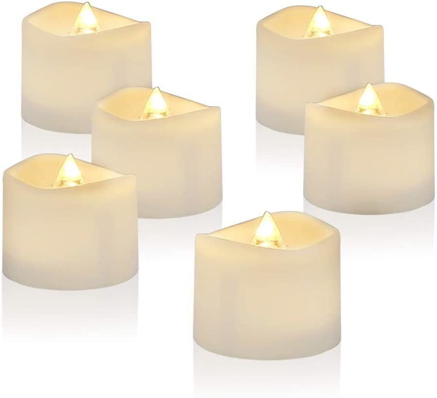 36 pcs White Mood Color Flameless Led Lights Votive Candle Tea Light Candles USA 