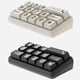 thumbnail image 5 of Moyic Placa de número de teléfono de coche con forma de teclado de plástico, accesorio de estacionamiento práctico y compacto, fácil Electrónica Negro, 5 of 6