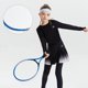thumbnail image 5 of 10 protectores de cabeza de raqueta de bádminton, adhesivos para el marco de la raqueta de tenis, adhesivos blancos de PU para el marco de la raqueta., 5 of 6