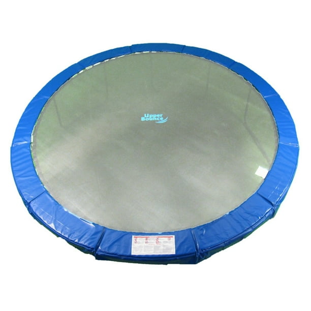 Upper Bounce 48 in. Round Trampoline Safety Pad for 8 Legs Blue