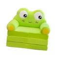 thumbnail image 4 of Sofá para niños plegable, mini sillón lavable, silla para niños pequeños de 2 en 1, sofá para niños pequeños para la sala de estar en casa Estilo B, 4 of 8