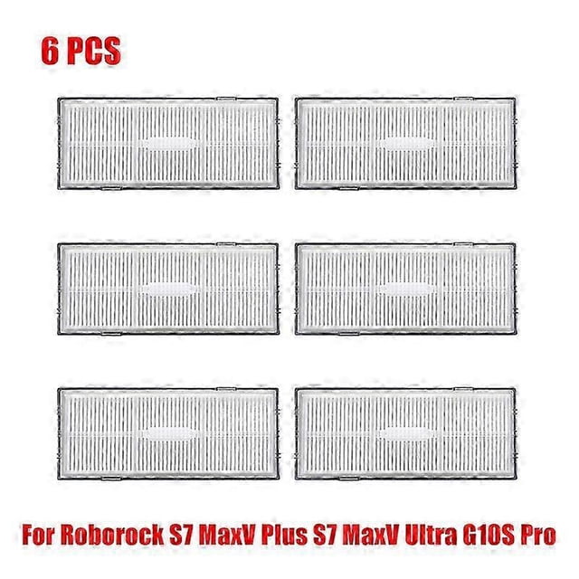 For Roborock S7 MaxV Plus S7 MaxV Ultra G10S Pro Hepa Filter Dust Bag Cleaning Roller Brush Main Side Brush Vacuum Accessories