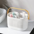 thumbnail image 2 of Plastic Shower Caddy Basket with Handle, Portable Bathroom Storage Organizers Cleaning Caddy for Kitchen, College Dorm - Yellow, 2 of 8