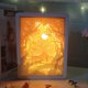 thumbnail image 5 of Luz de talla de papel de espejo 3D (todo el camino contigo), 5 of 9