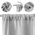 thumbnail image 5 of (4 pack) Mainstays 4 of a Kind Blackout Curtain Panels, Set of 4, Gray, 28" W x 84" L, 5 of 8