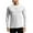 White, variant on Men Summer Tops Men's Bodybuilding Muscle Slim Stretch Sports Casual Printed Long Sleeve Base T Shirt Loose Shirts Juniors Mens Long Sleeve Fitted Casual T Shirt Top Men Workout Tops for White XL