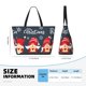 thumbnail image 4 of Fotbe Cute Christmas Gnomes (2) Bolsa de Viaje para Playa - Resistente al Agua, Bolsa Tote de Gran Capacidad y Ligera con 7 Bolsillos para Mujeres y Hombres, 4 of 7