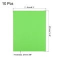 thumbnail image 2 of Unique Bargains EVA Foam Sheets Glitter Green 10.8 Inch x 8.5 Inch 2mm Thick Crafts Foam 10Pcs, 2 of 6