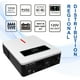 thumbnail image 3 of Inversor híbrido CNSWIPOWER de 3600 W, 24 V CC a 110 V/120 V CA, onda sinusoidal pura, monofásica con controlador MPPT de 120 A, 3 of 5