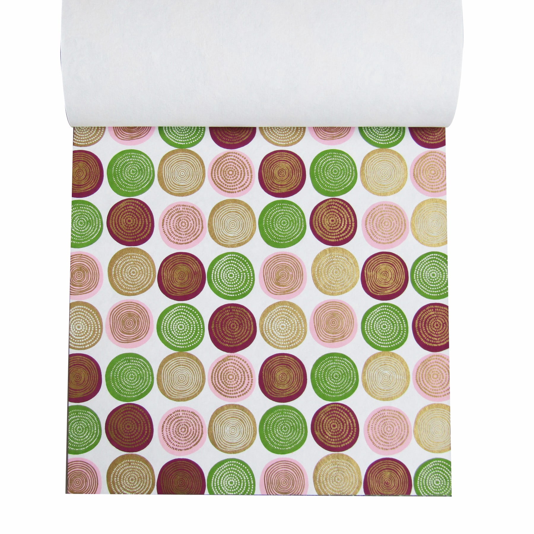 Paperhues Decorative Scrapbook Papers 12x12" Pad, 50 Sheets. Assorted Colors