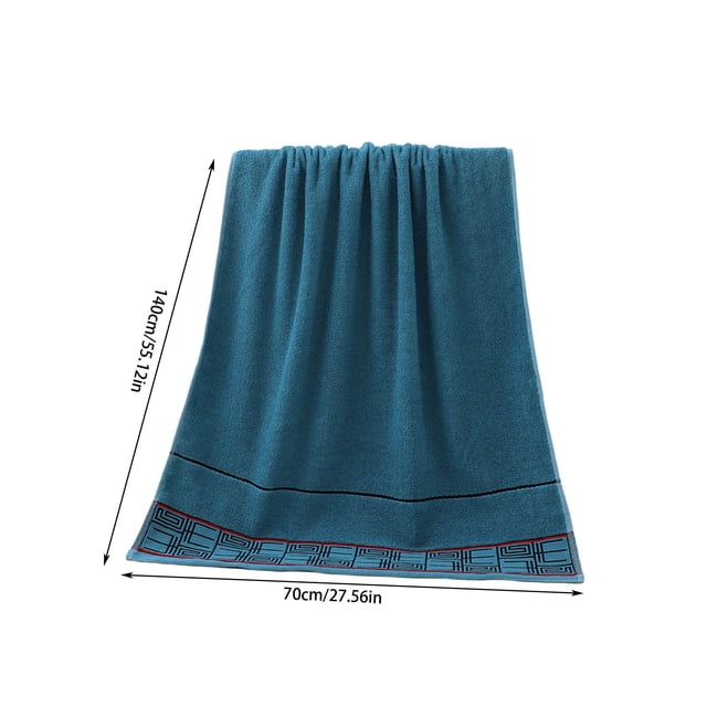 Yhmxh Toallas de algodón grandes de 28 x 55 pulgadas. Toallas de baño grandes, súper absorbentes, compactas, de secado rápido y ligeras. Ideales para el gimnasio y viajes. Toallas de mano.