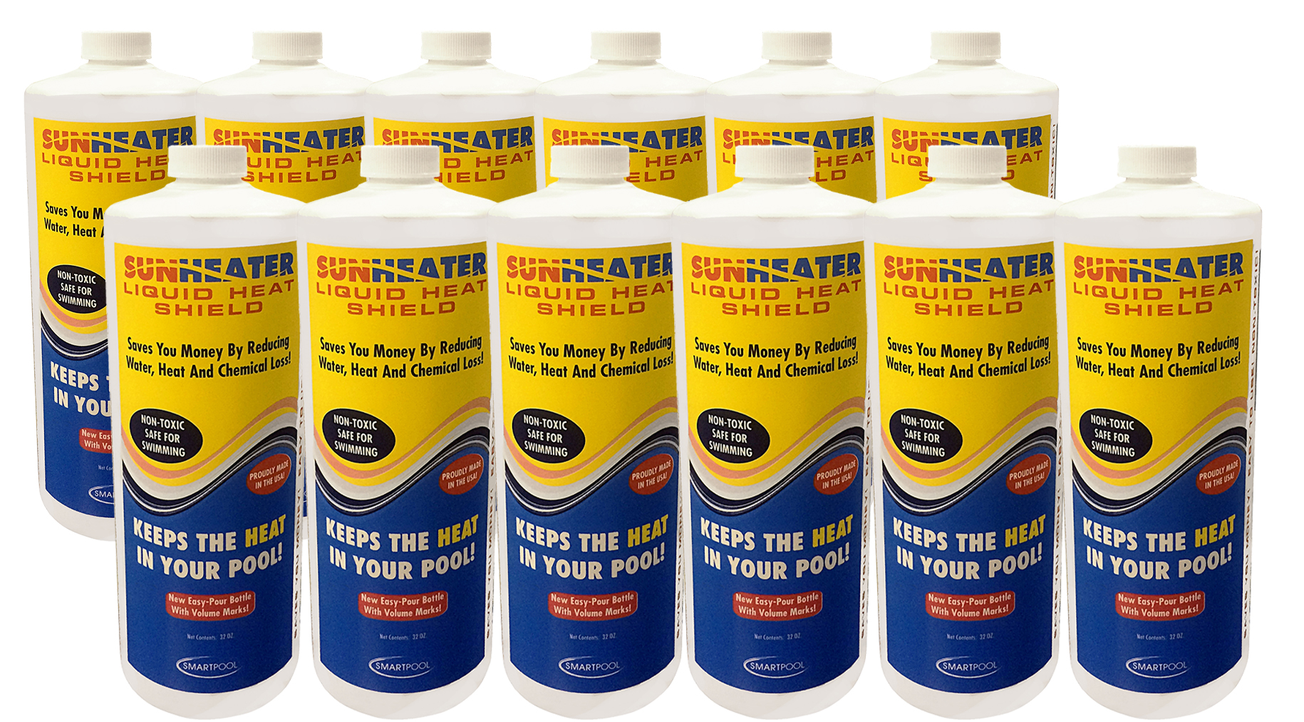 SunHeater Liquid Heat Shield, 32 oz. Bottle Liquid Solar Blanket