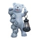 thumbnail image 5 of Estatua de oso para jardín con energía solar, hermosa estatua de resina con forma de oso para decoración de patio, césped, regalos de inauguración de, 5 of 8