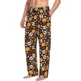 thumbnail image 6 of Naloa Skulls Pajama Pants Men, PJ Bottoms, Sleep & Lounge Pants-X-Large, 6 of 6
