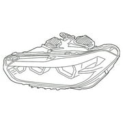 Genuine OE BMW Composite Headlamp - 63-11-7-420-438