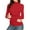 02#Red, variant on Women's Turtleneck Long Sleeve Shirts Tight Thermal Layering Basic Solid Color Tops Slim Fit Mock Undershirt Tees Winter Fall Light Gray 2XL