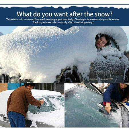 ALTITACO Housse de protection pour pare-brise arrière de voiture,  protection contre la neige et la