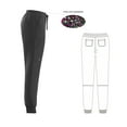 thumbnail image 3 of Beverly Hills Uniforms Stretch Jogger Scrub Pants for Women with Inner Print Waistband, 3 of 3