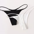 thumbnail image 2 of 1 Uds. Tanga Sexy para mujer, tangas de tiro bajo, lencería, ropa interior de verano para mujer, calzoncillos con espalda en T, ropa interior Tan Jianjun unisex, 2 of 2