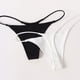thumbnail image 2 of 1 Uds. Tanga Sexy para mujer, tangas de tiro bajo, lencería, ropa interior de verano para mujer, calzoncillos con espalda en T, ropa interior Tan Jianjun unisex, 2 of 2