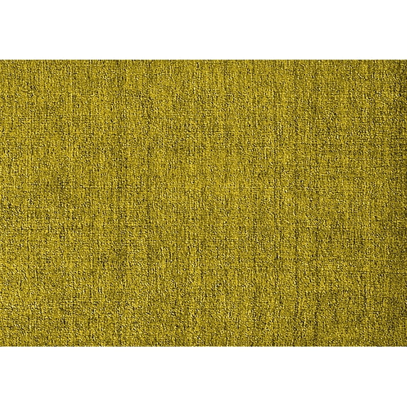 Ahgly Company Indoor Rectangle Oriental Yellow Industrial Area Rugs, 4' x 6'