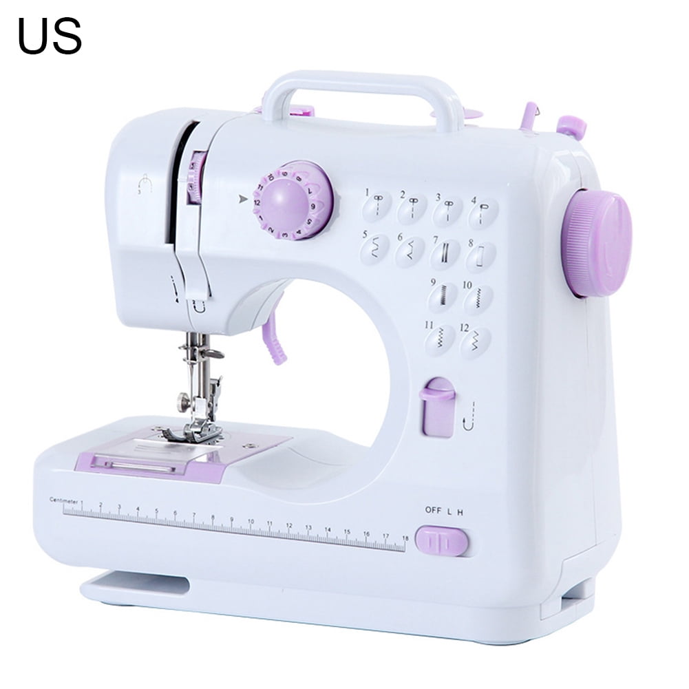 505A Mini Home Electric Sewing Machine Travel Automatic 12 Builtin